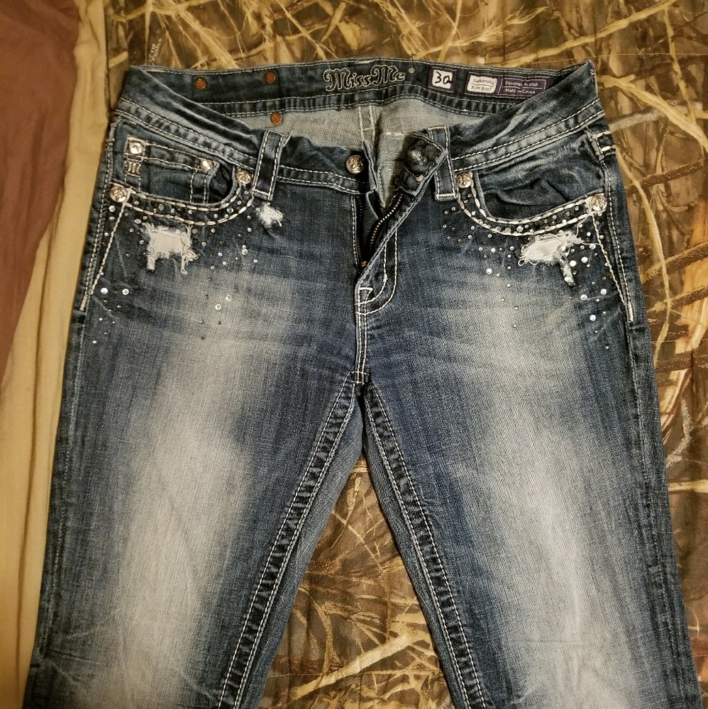 Miss Me Jeans Signature Slim Boot